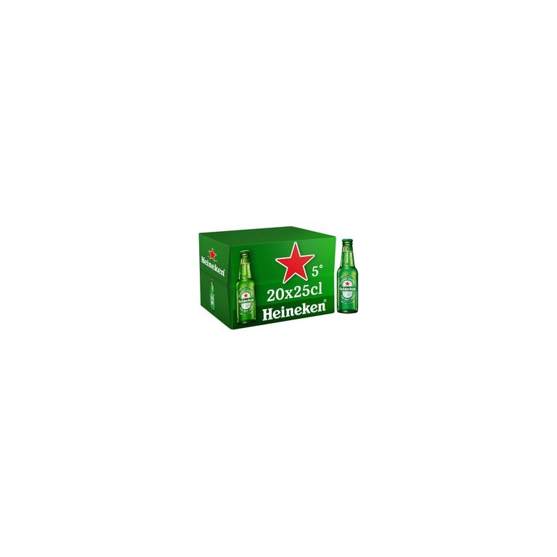 HEINEKEN  PACK 25CL/20 VP