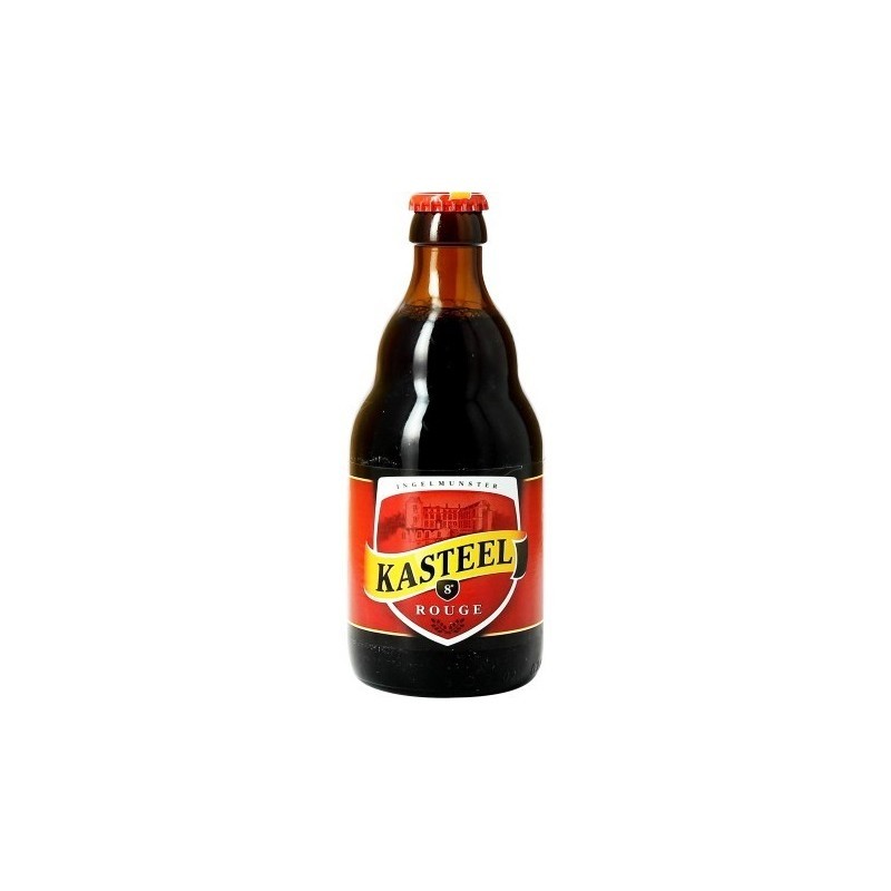 KASTEELBIER ROUGE 8°  33CL /24 VC