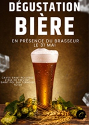 Dégustation de Bières en présence du brasseur le 31 mai ! 