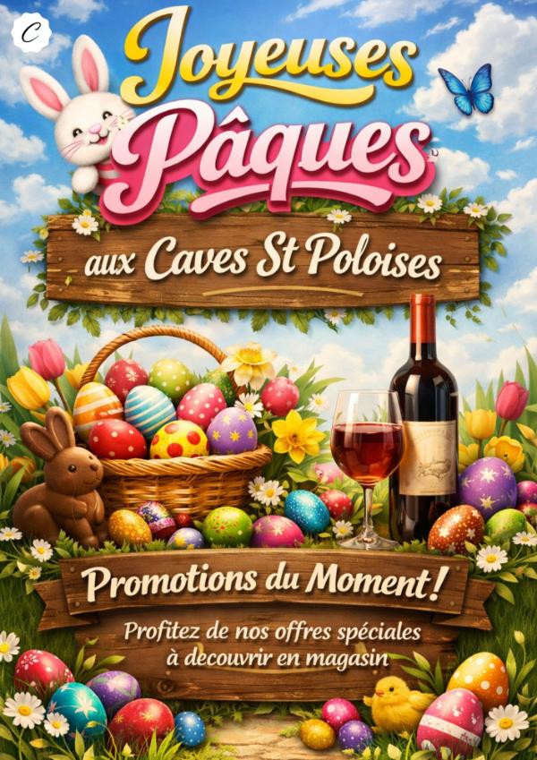 Célébrez Pâques avec nos bières, vins et spiritueux